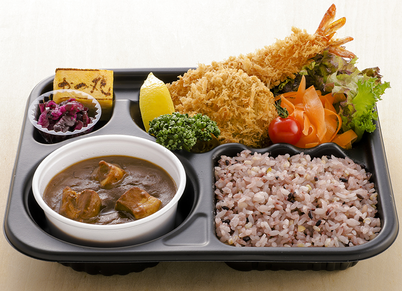 海老ヒレかつカレー